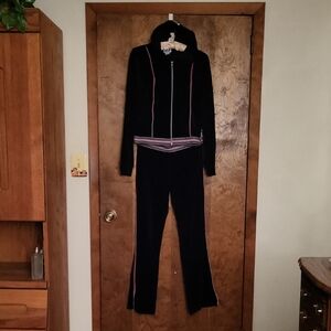 Miken Velour Hoodie & Pants Set  L